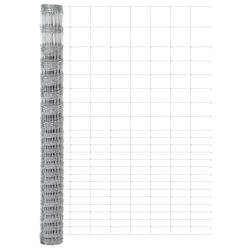 vidaXL Fence with Post Segment Outdoor Barrier Garden Terrace Divider Boundary, 160cm H x 2500cm W