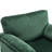 33" Swivel Barrel Chair, Upholstered Armchair With Side Pockets-1234609303