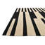 Tapis noir et blanc Noor