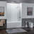 Flint 60" x 30" Acrylic Alcove Soaking Bathtub with Drain & Overflow, Available in 5 Finishes-90182514-49416749