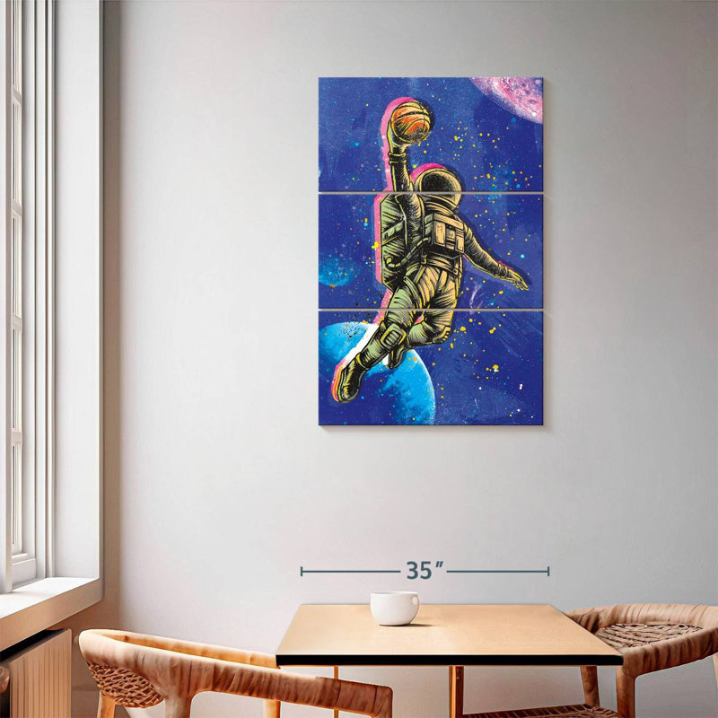 Oberle Space Dunk, 57" H x 36" W