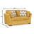 Dywan Upholstered 68'' Loveseat-1001280278