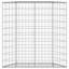 Lit surélevé en acier galvanisé Trapezium Gabion-1295722150