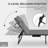 Outsunny Folding Chaise Lounge Set With 5-Level Reclining Back