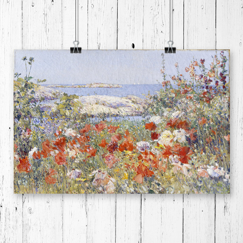 Childe Hassam - No Frame Painting, 33.1cm H x 84.1cm W