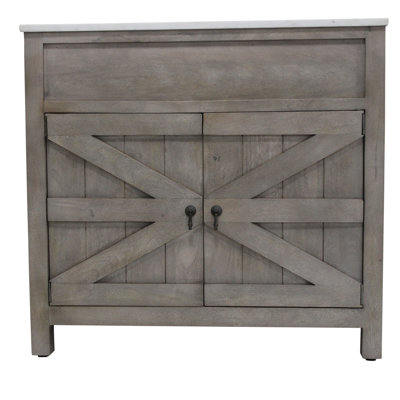 Lionel 36'' Single Bathroom Vanity with Ceramic Top