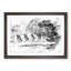 Tour de France Cycling in Abstract - Framed Print-55611388-55611385