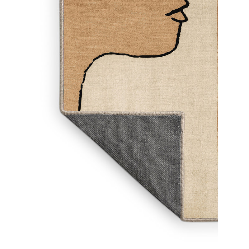 Tapis en peluche douce et douce Feliz Valentines, 4x6