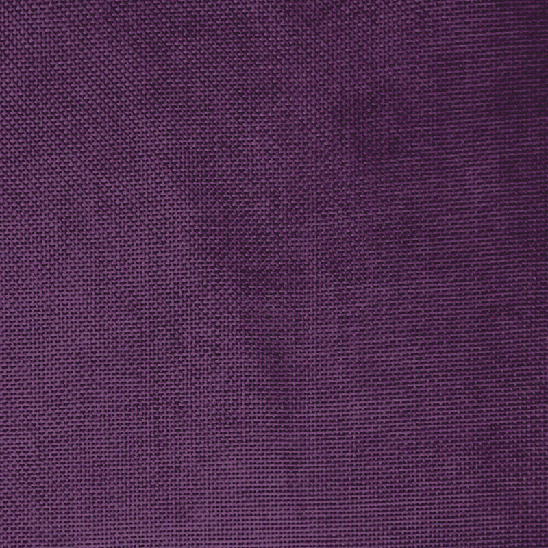 Cantonnière festonnée l 58 po Benina, Aubergine