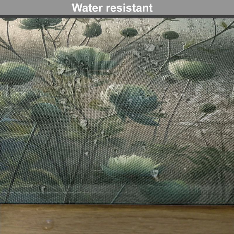 Ensemble de 4 napperons vert sauge Ambesonne