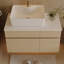 Petit meuble-lavabo flottant simple 31,5 pouces avec lavabo-1853367528