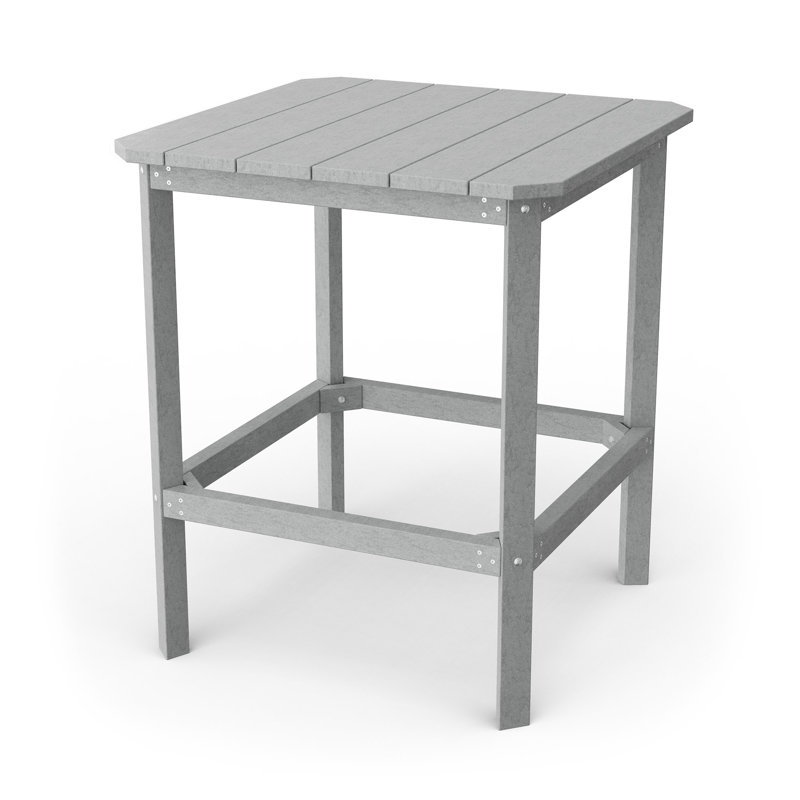 Classic 40" High Table, Light Gray