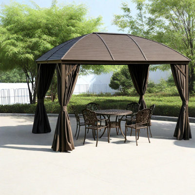 Hardtop Canopies & Gazebos(must Include Frame), Steel Modern Patio