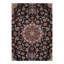 Mijanur Oriental Area Rug in Navy Blue
