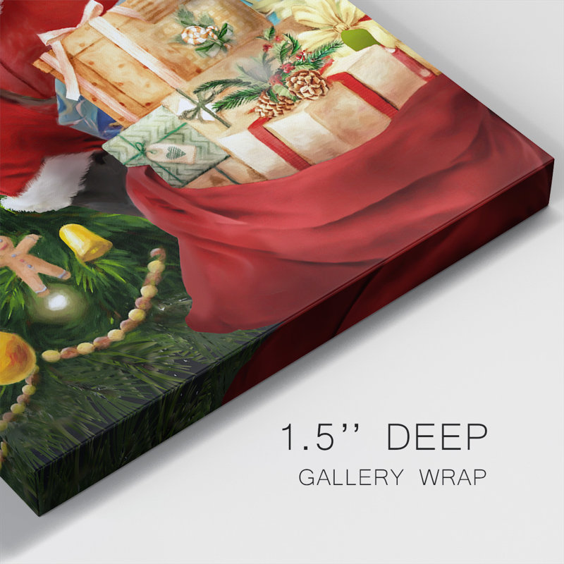 " Santa's Presents ", 18" H x 12" W 1.5" D