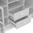 Artisan 53"W Solid Wood Transitional Tall TV Stand for TVs up to 60" with 2 Cabinets, 2 Drawers, and Adjustable Shelves-1813345146