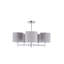 Broseley 5 - Light Shaded Chandelier-949144611-949144610