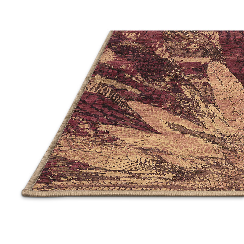 Ekaitz Performance Abstract Indoor Rug, Rectangle 2' x 4'