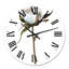 Fleur de coton rétro - horloge murale traditionnelle-70838195