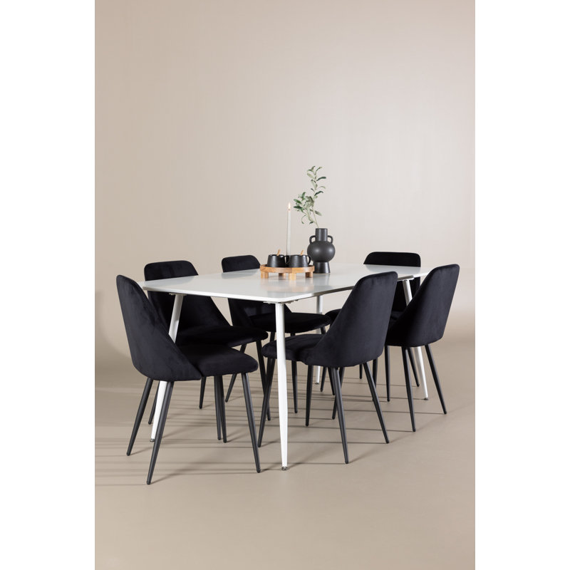 Brunner 6 - Person Dining Set