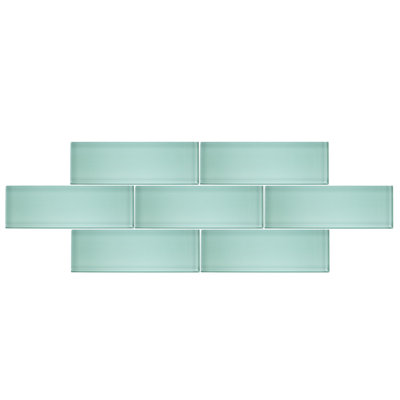 4" x 12" Glass Subway Tile