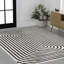 Tapis noir / blanc Freya Modern-312561073