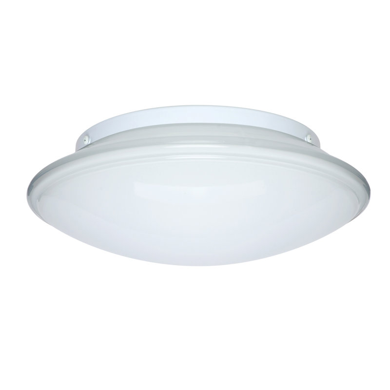 Plafonnier encastré simple Sola, Marbre, H 4,75 po x l 16 po x P 16 po