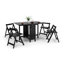 Alfreda 4 -Person Drop Leaf Dining Set-91992469