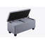 Banc de rangement rembourré Bryne