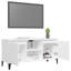 Steyning Unfinished TV Stand with Fireplace Included-647352711