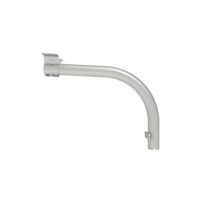 24 in Gray Extension Mounting Arm - Compatible with Barn - Area - and Flood Lights