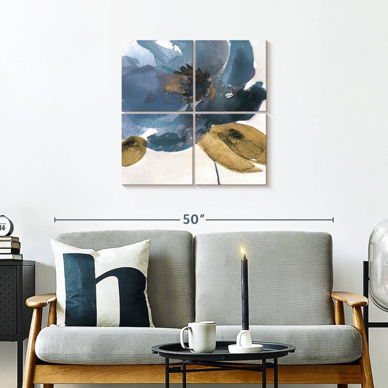 Avery Blue Note I, 26" H x 26" W