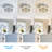 Fumihito Round Crystal Flush Mount Ceiling Light