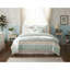 Ensemble d'édredon en coton percale 9 pièces Cottage Chic avec détails en dentelle et ruché, très grand-122457495-122457496
