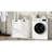 White Laundry Cabinet. And Functional. Removable Bags For Convenience. E1 Material With Painting. Stable Structure. Coating. . Assembly Instructions Provided. 100-pound Load Support Tilt-out Sorter