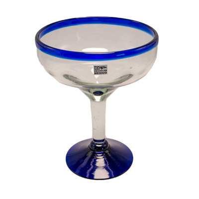 14oz. Handmade Margarita Glass Set