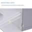 Armoire de salle de bain piédestal