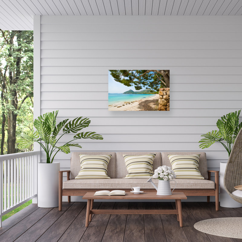 Stefan Hefele  Beach Vacation Outdoor  Canvas, H 22 po x l 32 po