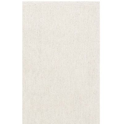 Ebony Hand Tufted Wool;Cotton Solid Color Rug