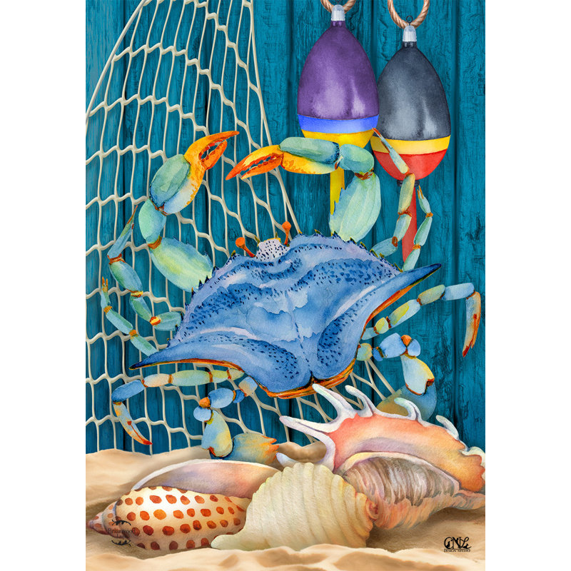 Drapeau maison d'été Crab Walk