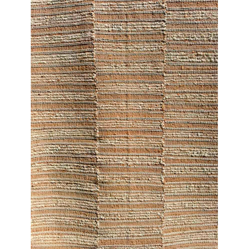 Aquila Striped Area Rug in Oat Natural, Rectangle 9' x 12'