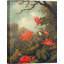 Hummingbird And Passionflowers by Martin Johnson Heade - Wrapped Canvas Art Prints-1137471372