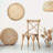 Handmade Wall Decor on Rattan