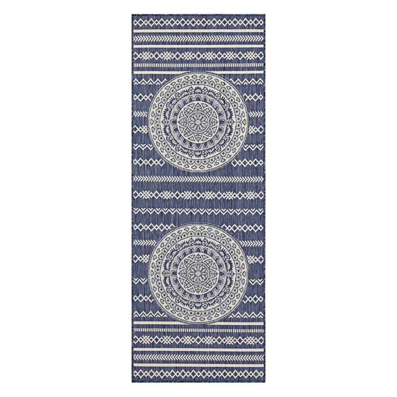 Classic Elegance Indoor/Outdoor Area Rug, Runner 2'7" x 7'3"