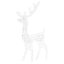 Décoration de Noël en acrylique avec 300 lumières DEL Reindeer Family-651987131