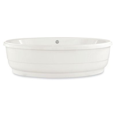 Nina 72'' L Freestanding Whirlpool Bathtub