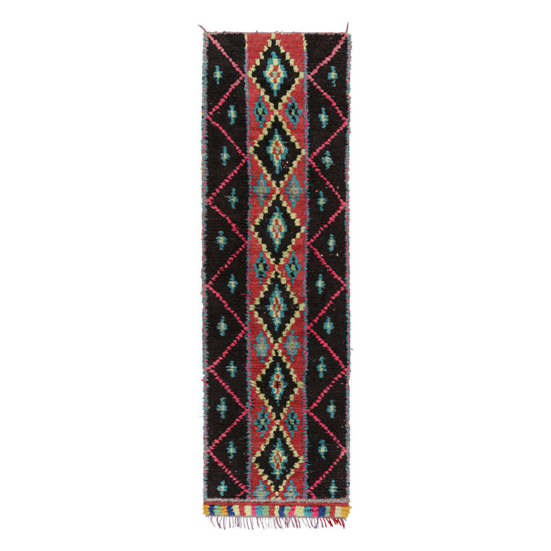 One-of-a-Kind 3'3”x10'8” Hand Knotted Area Rug