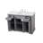 48'' Single Bathroom Vanity with Marble Top-2144684577