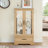 Glass Cabinet Lighted Glass Cabinet Curio Display Cabinet With Adjustable Glass Shelves 2 Doors And 1 Drawer Cabinet Bulb Included-672558109
