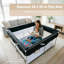 Parc pliable pour bébé, 50"×50", pour tout-petits
